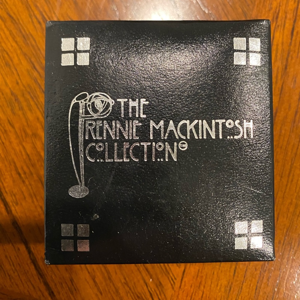 NEW Charles Rennie Macintosh sterling silver earrings , pic for similiar price